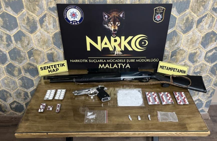 Malatya merkezli 3 ilde Uyuşturucu operasyonunda 24 tutuklama