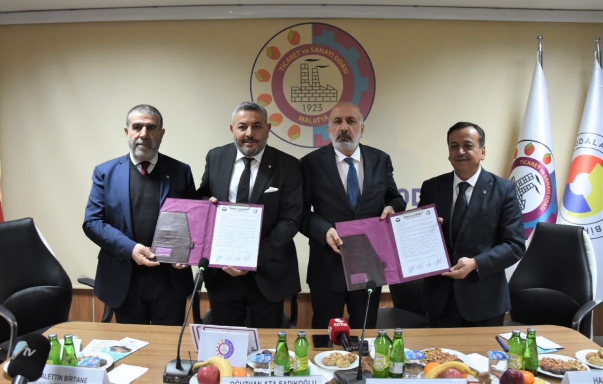 Malatya TSO, 4 yılda 5 il ile kardeş oda protokolü imzaladı
