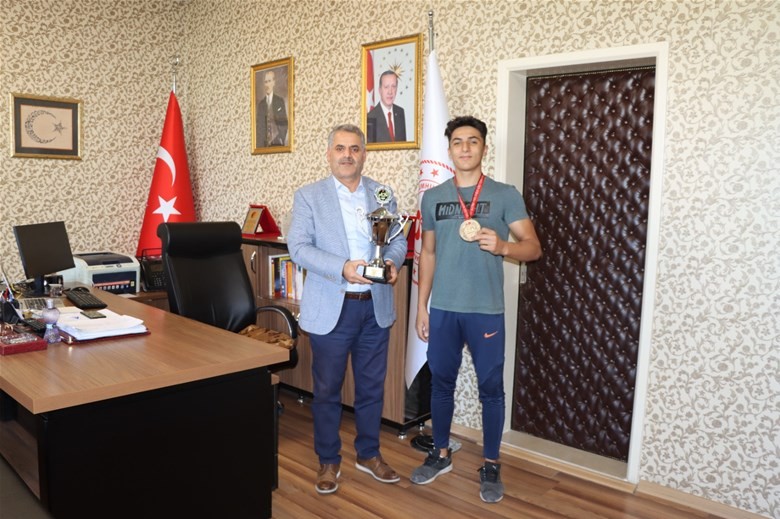 Malatyalı Sporcu Türkiye birincisi Çağrı, Avrupa şampiyonu olmayı hedefliyor