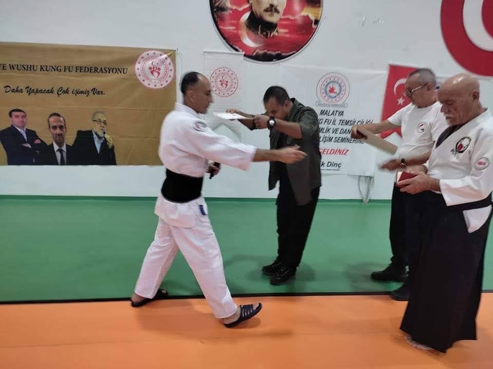 Aikido gelişim semineri ve dan sınavı Malatya’da ilk defa yapıldı