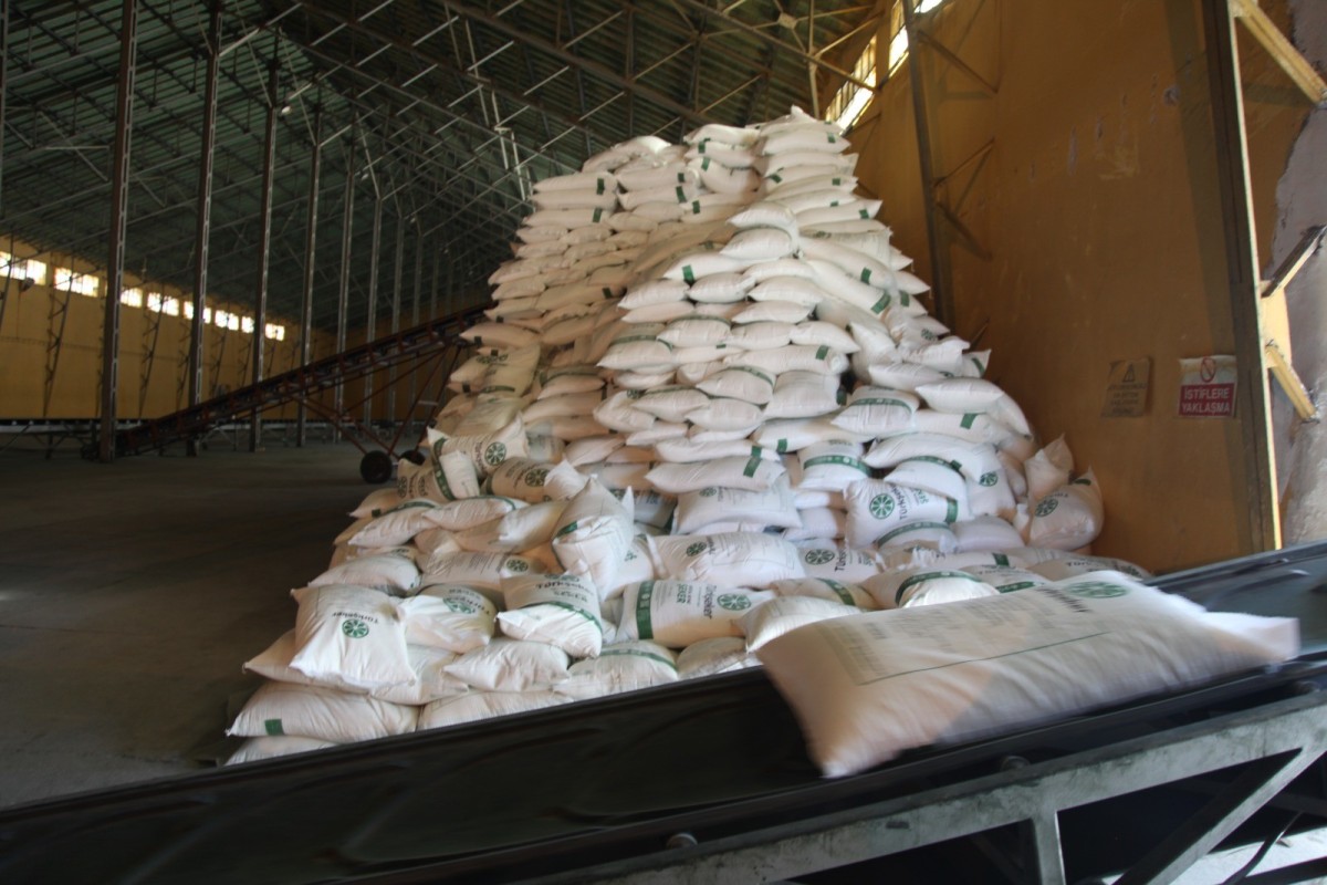 Malatya şeker fabrikası 14 bin ton şeker stokladı