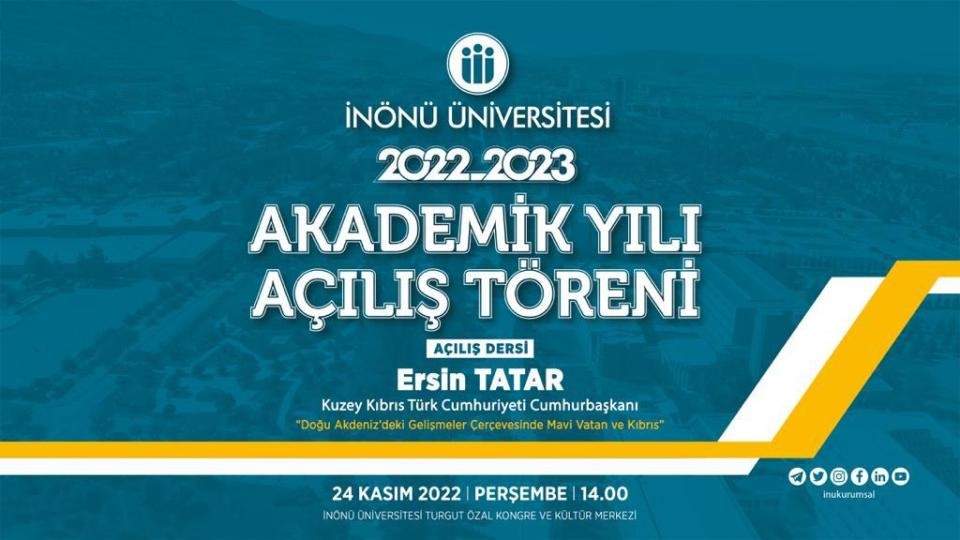 KKTC Cumhurbaşkanı Ersin Tatar Malatya’ya geliyor