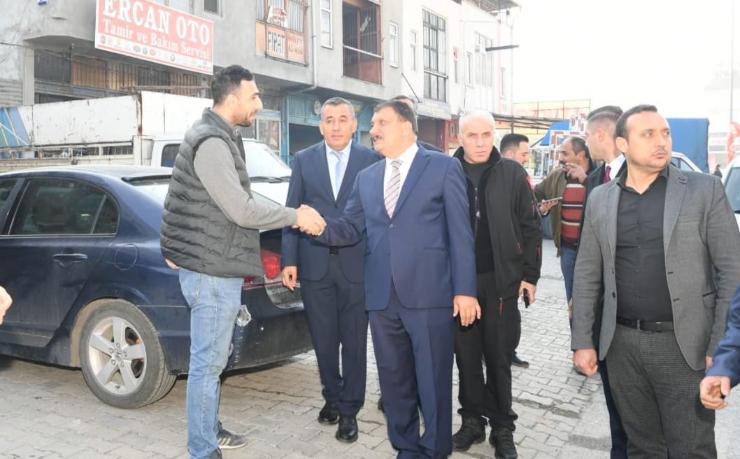 Gürkan, sanayi esnafının sorunlarını dinledi