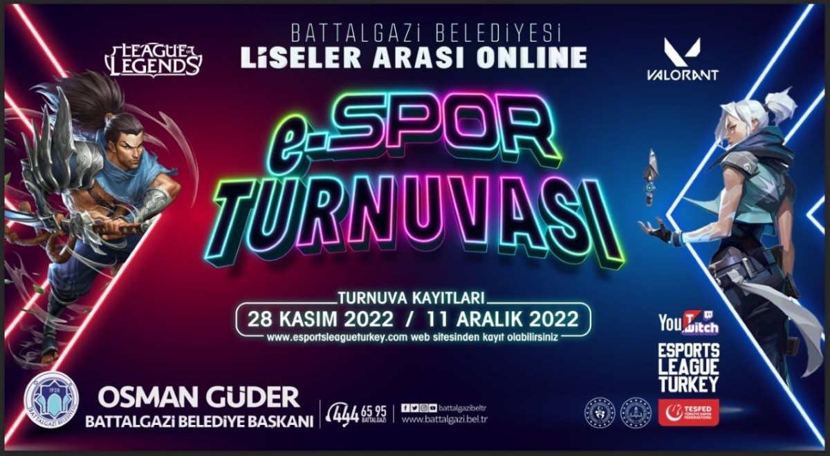 Ödüllü e-spor turnuvası