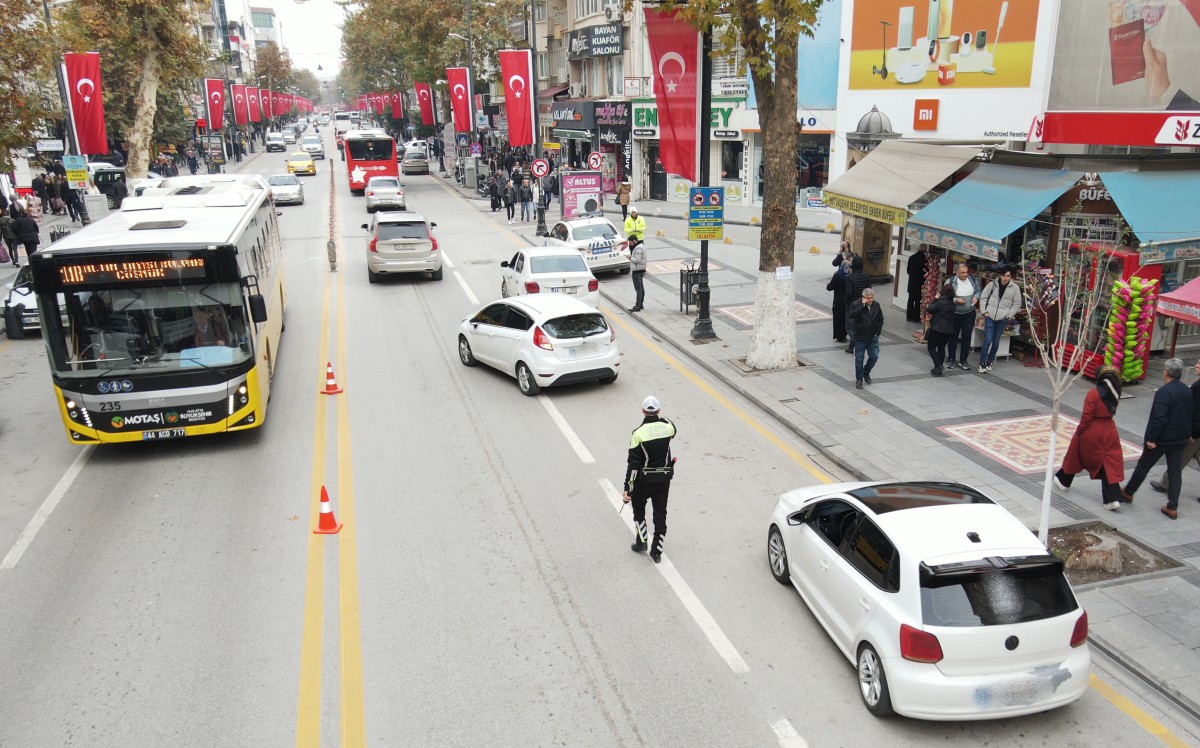 Polisten dron desteli trafik uygulaması