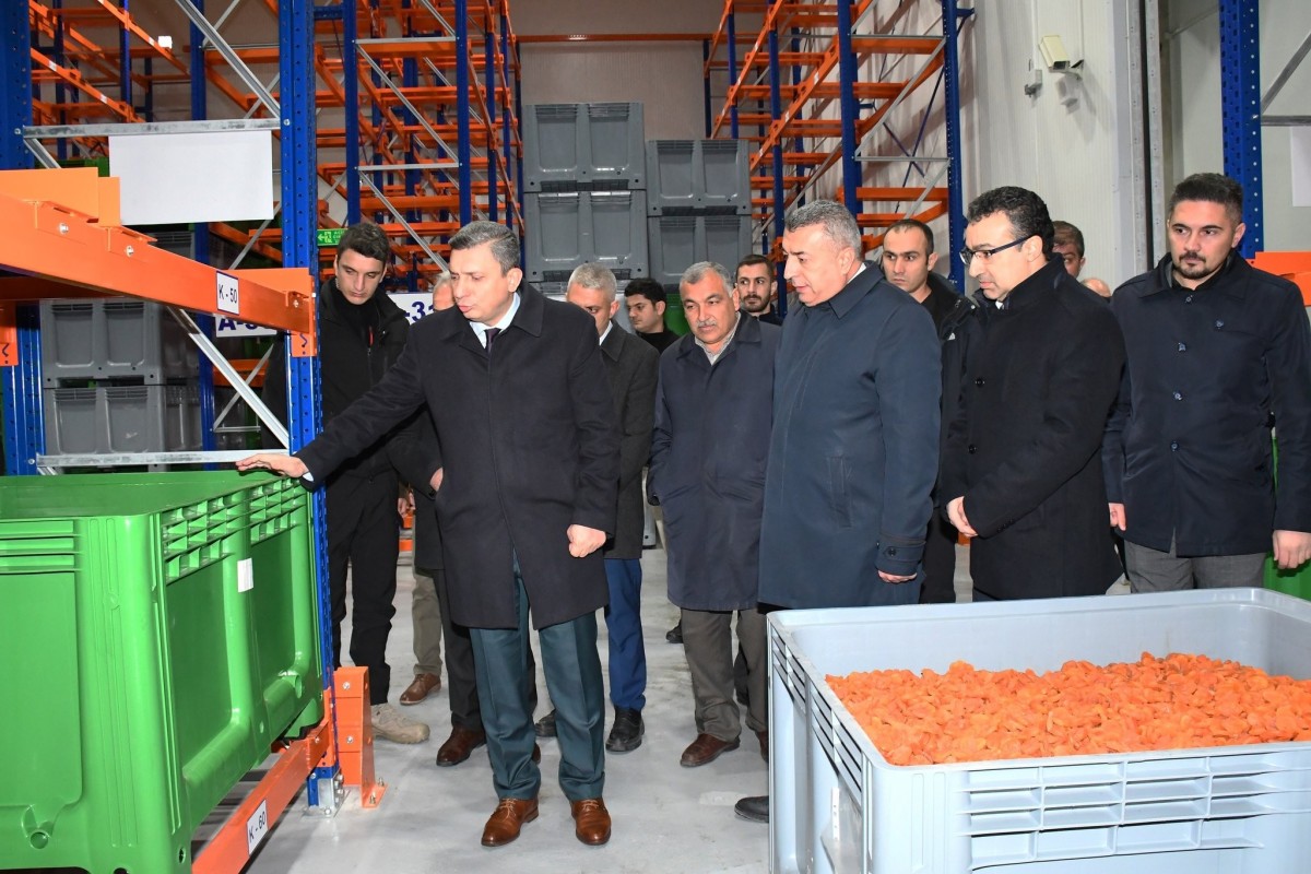 Kuru kayısı lisanslı deposunda üreticilere çeşitli kolaylıkların sağlandığını bildirildi