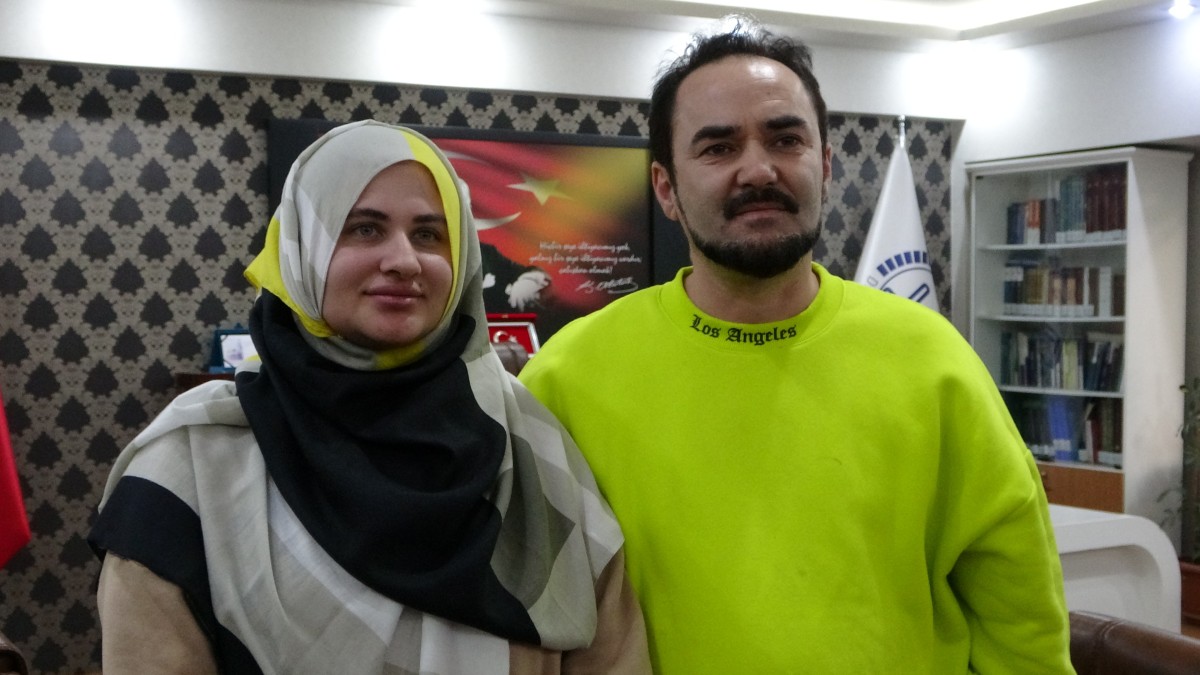 Ukrayna vatandaş, Malatya Müftülüğünde düzenlenen törenle Müslüman oldu