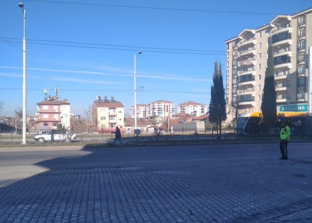 Kural ihlali yapan 10 yayaya cezai işlem uygulandı