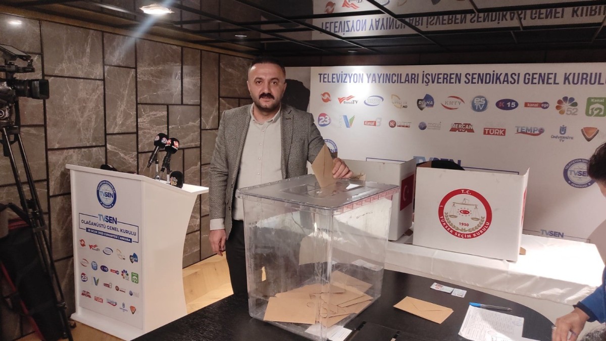 Mustafa Eren yeniden TV-SEN Genel Başkan Yardımcısı seçildi