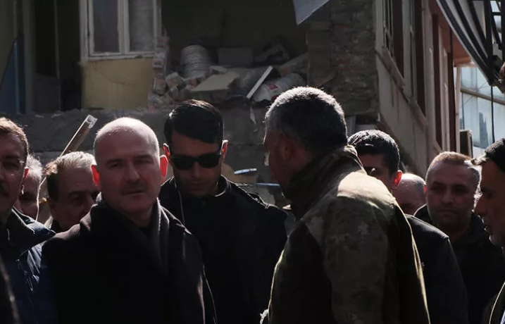 Bakan Soylu, Malatya’da incelemelerde bulundu