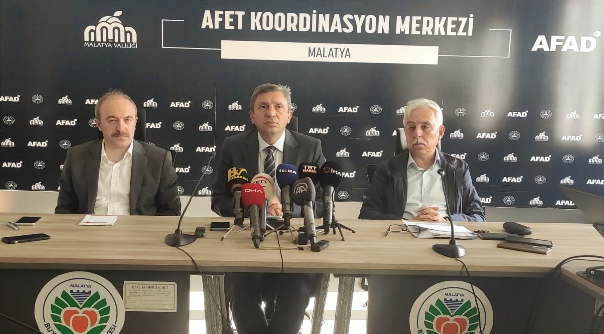 Deprem sonrası yapılan çalışmalar hakkında bilgi verildi