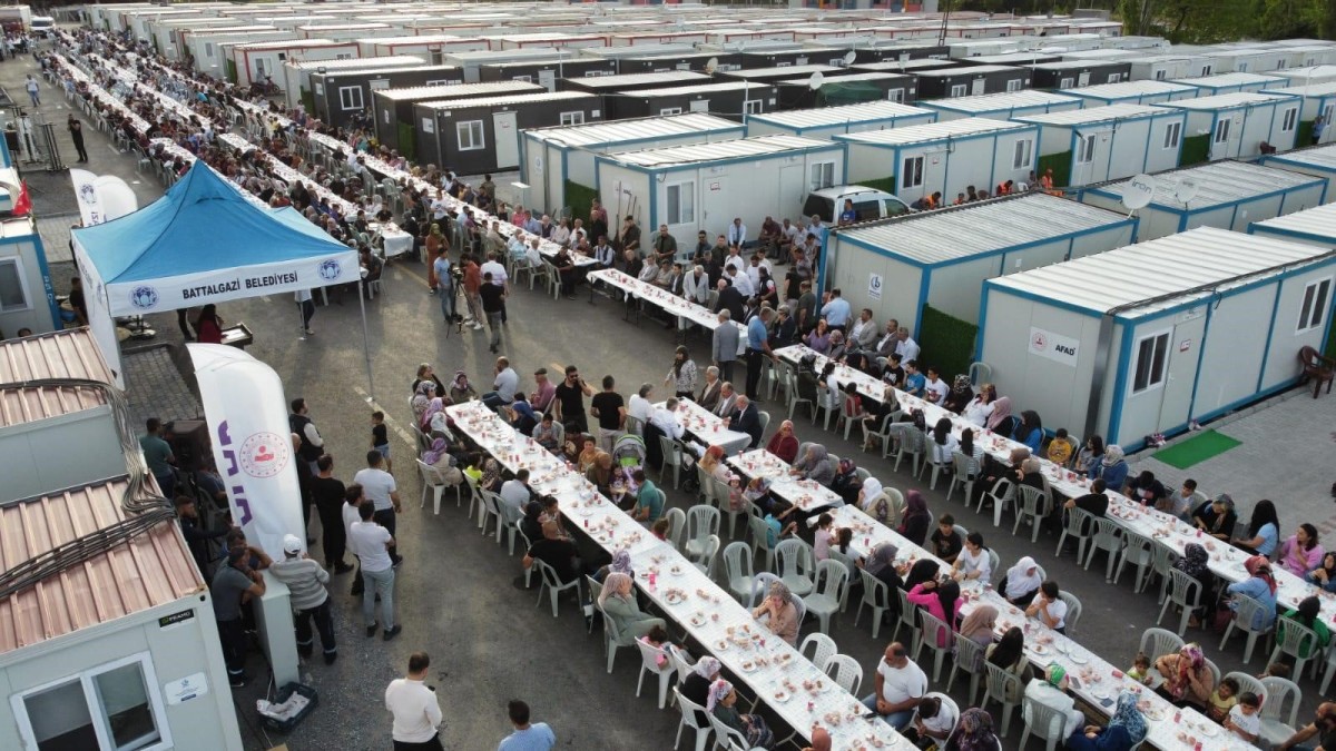 Konteyner kentte 'Kardeşlik Buluşması' düzenlendi