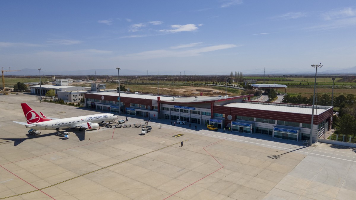 Haziran’da Malatya Havalimanı 64 bin 975 yolcuya hizmet verildi