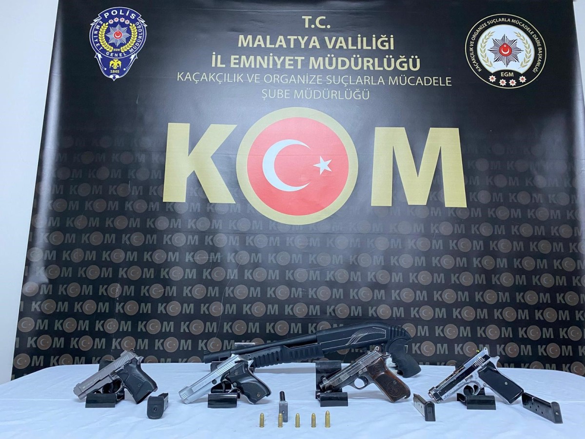 Ruhsatsız silah operasyonu: 1 gözaltı