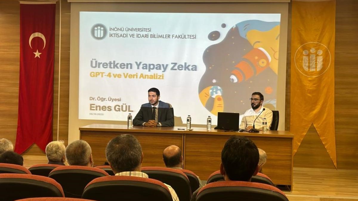 'Üretken Yapay Zeka Uygulamaları' söyleşisi yapıldı