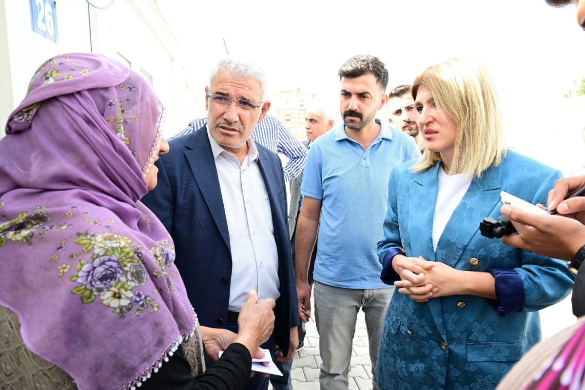 Ölmeztoprak ve Güder Konteyner kentte depremzede vatandaşlarla bir araya geldi