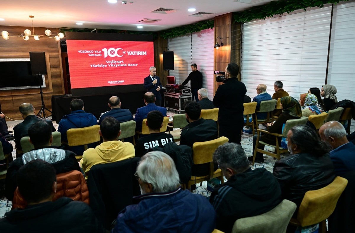 Çınar, spor camiasının temsilcilerine Yeşilyurt’taki spor yatırımlarını anlattı