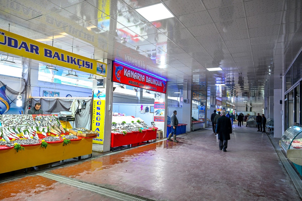 Et ve balık pazarı esnaflarından, Gürkan’a teşekkür