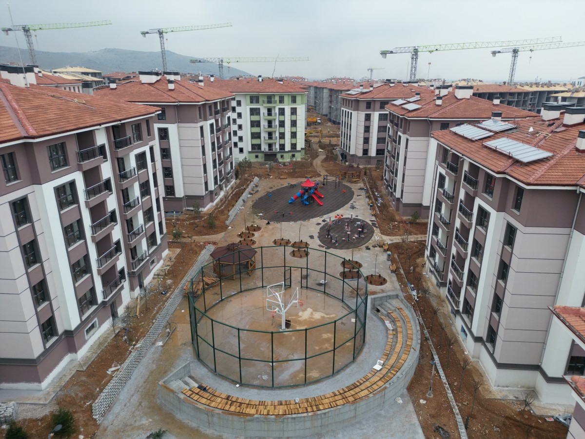 Deprem konutlarında sona doğru