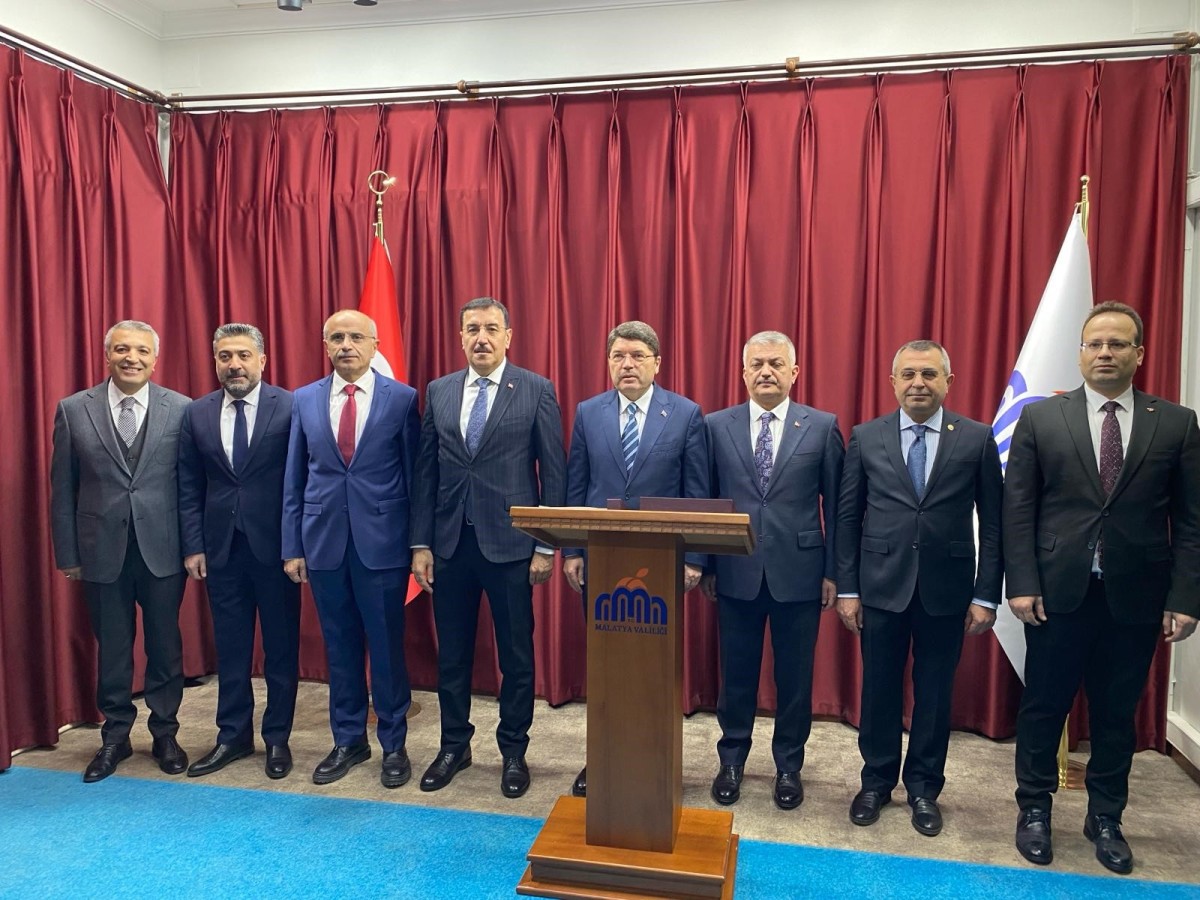 Adalet Bakanı Yılmaz Tunç Malatya’da