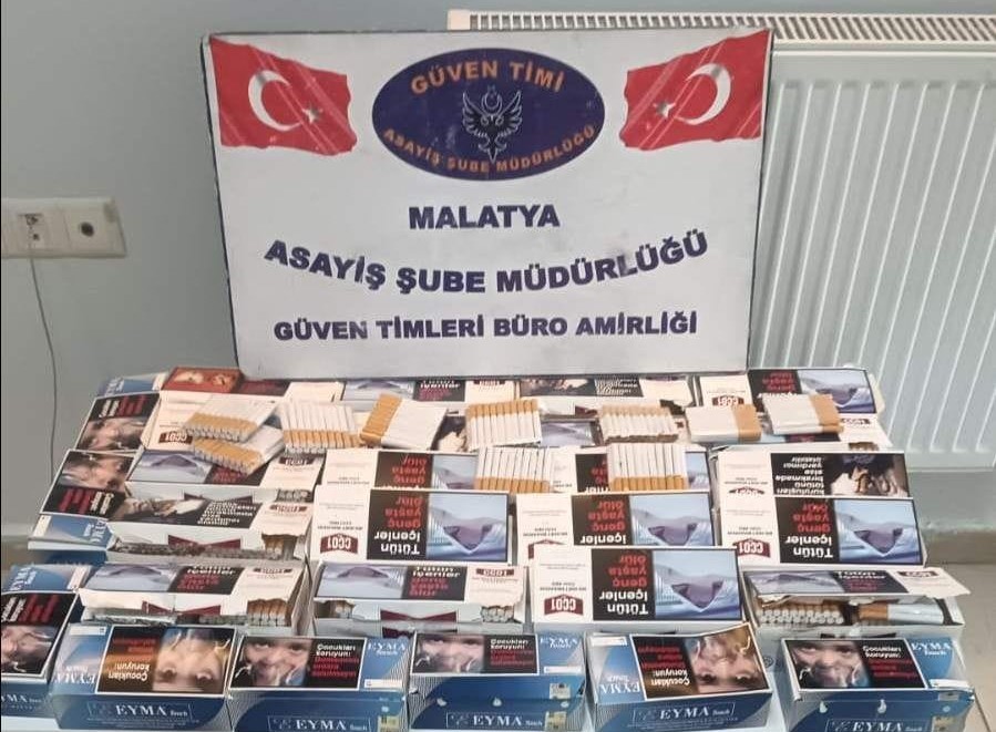  120 bin adet kaçak sigara ele geçirildi