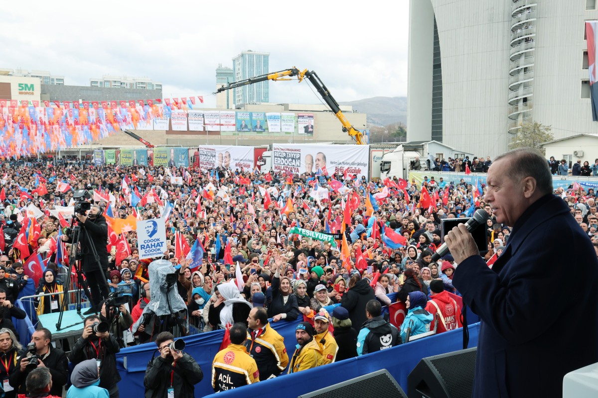 Cumhurbaşkanı Erdoğan, Malatya'da