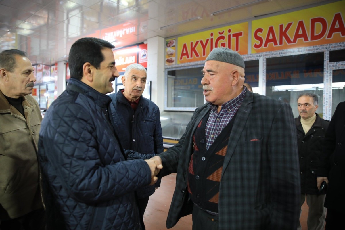 Bayram Taşkın seçim çalışmalarını sürdürüyor