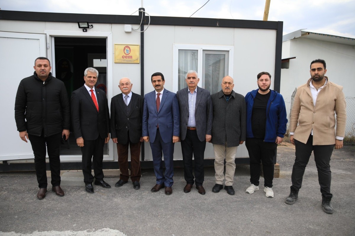 Bayram Taşkın, seçim çalışmalarına devam ediyor