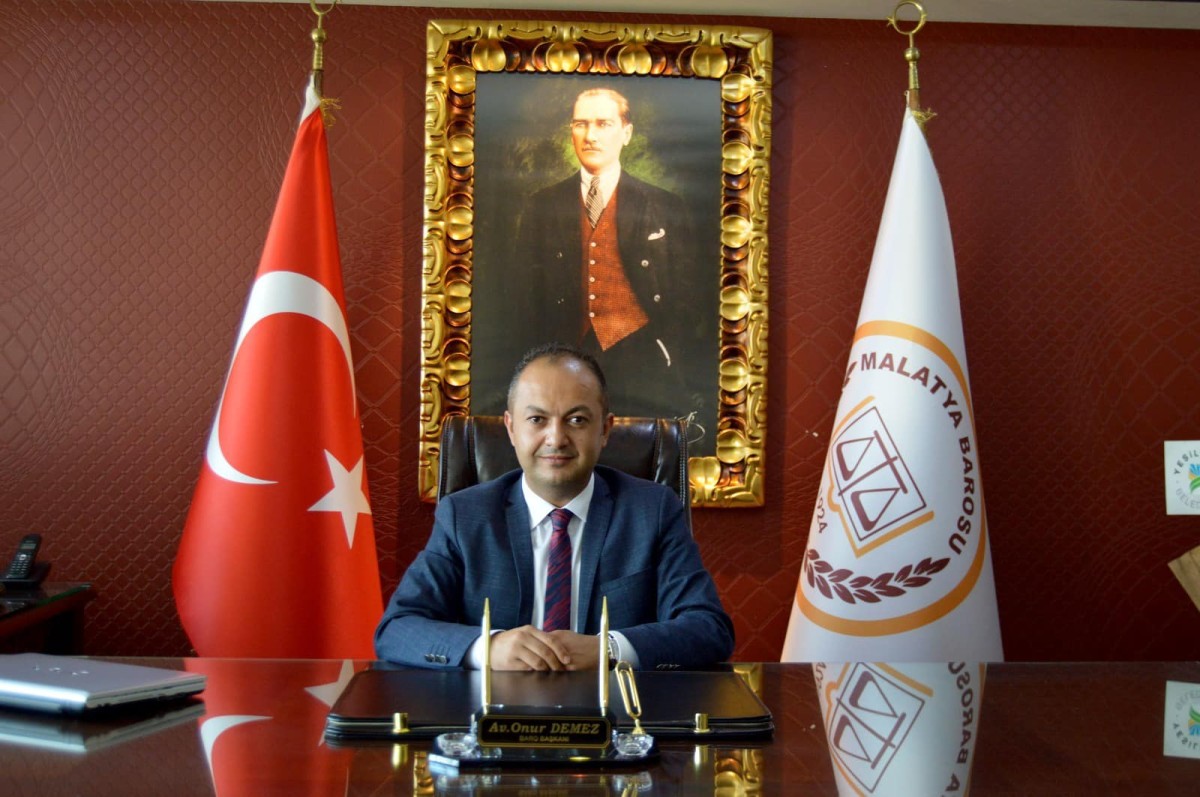 Malatya Baro Başkanı Onur Demez'den sert açıklama: