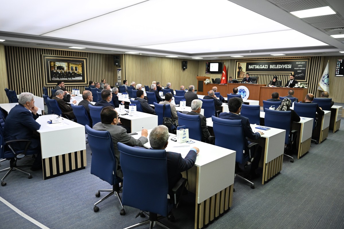 Battalgazi Belediyesinde  ilk meclis toplantısı yapıldı
