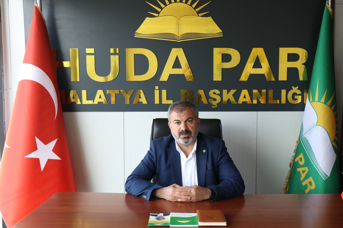 HÜDA PAR'ın yeni Malatya İl Başkanı Behcet Sevgili oldu