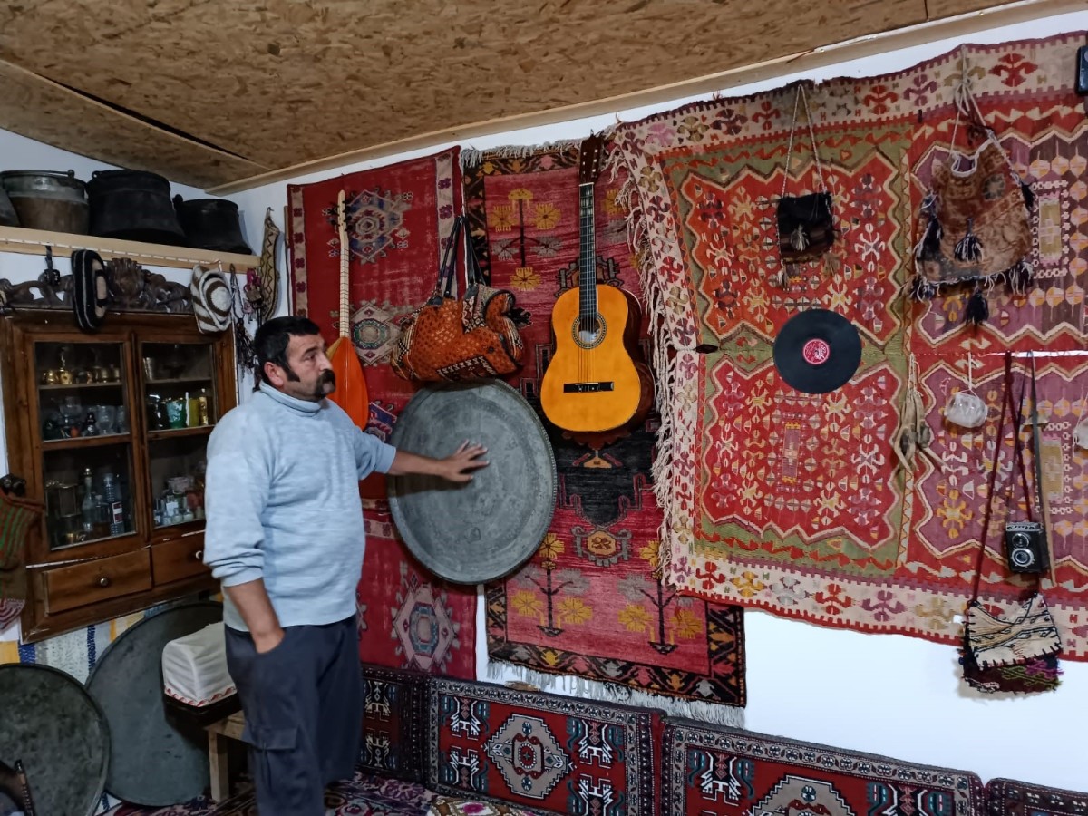 Merakı evini müzeye dönüştü