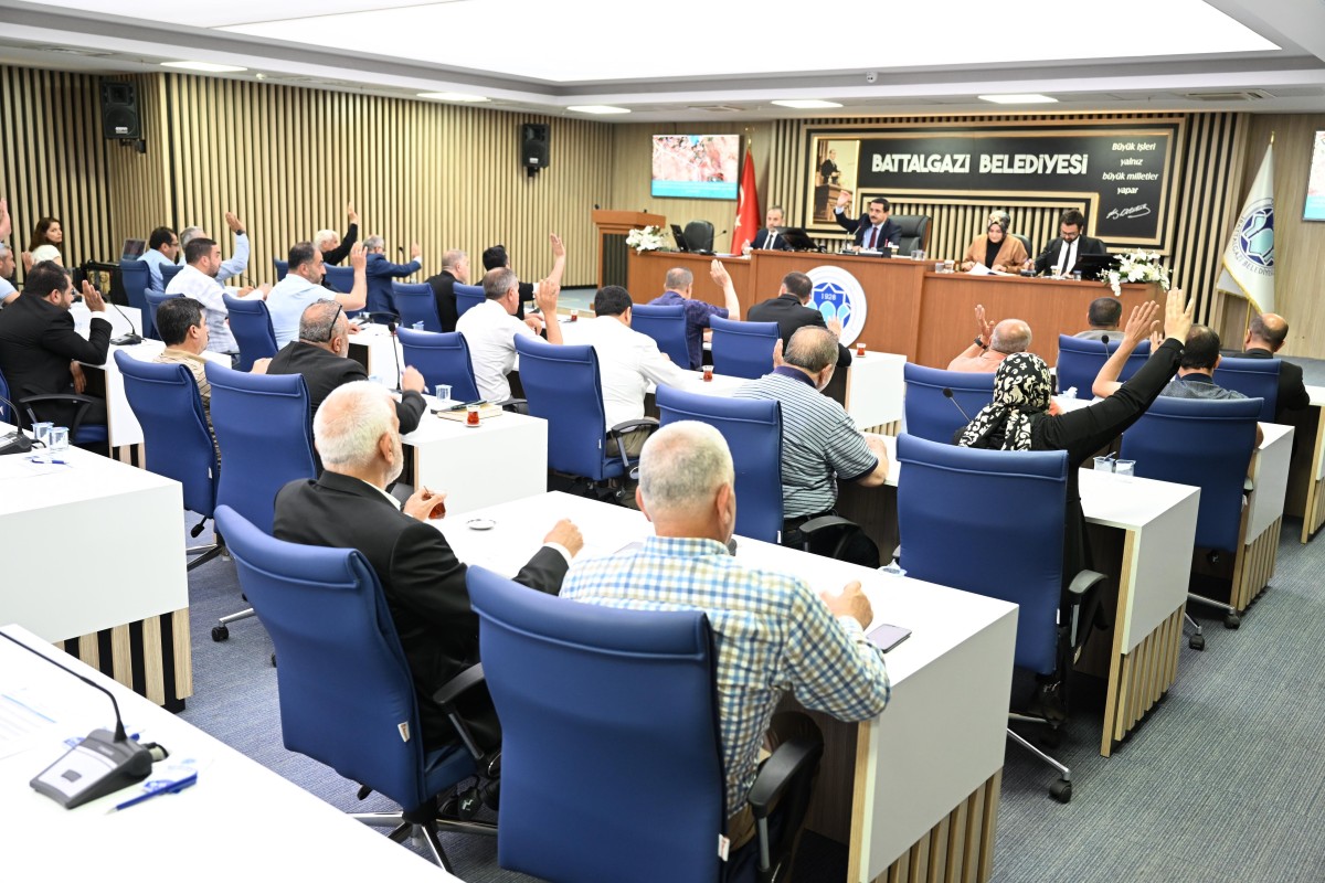 Battalgazi Belediyesi Haziran ayı olağan toplantısını tamamladı