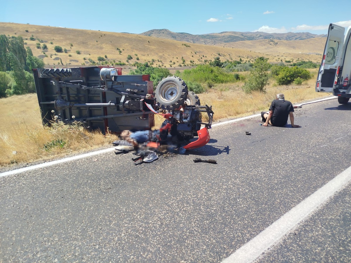 Arguvan'da çapa motoru devrildi: 1 ölü, 1 ağır yaralı