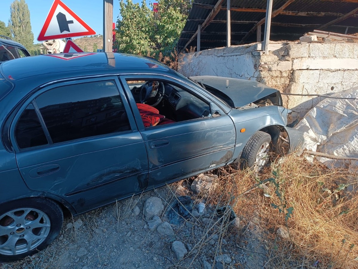 Darende'de zincirleme kaza: 2 yaralı