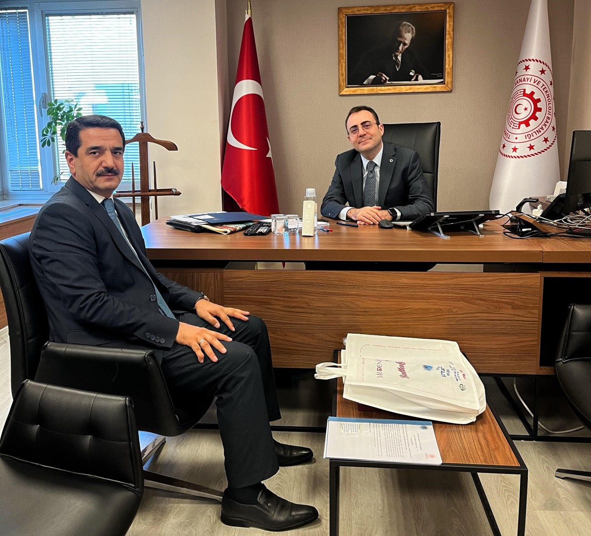 Bayram Taşkın'ın Ankara Mesaisi