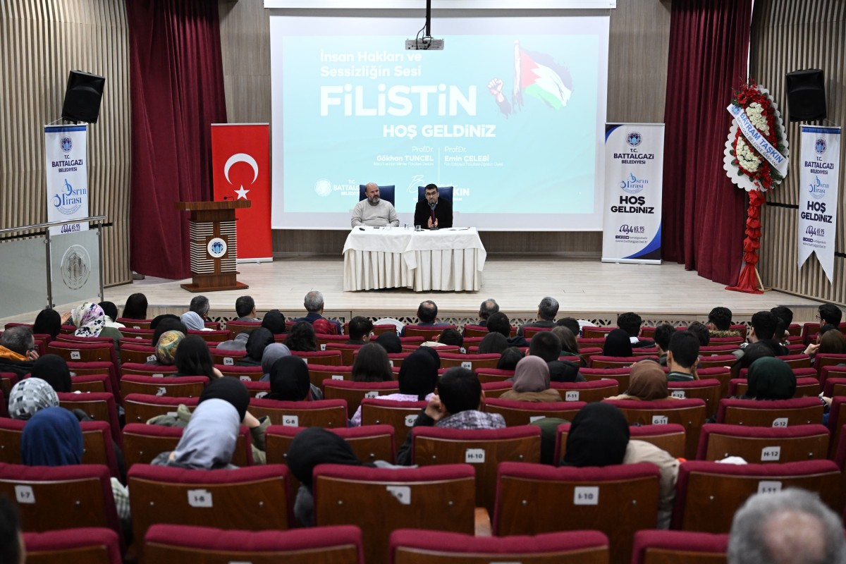 “İnsan Hakları ve Sessizliğin Sesi: Filistin” konferansı düzenlendi