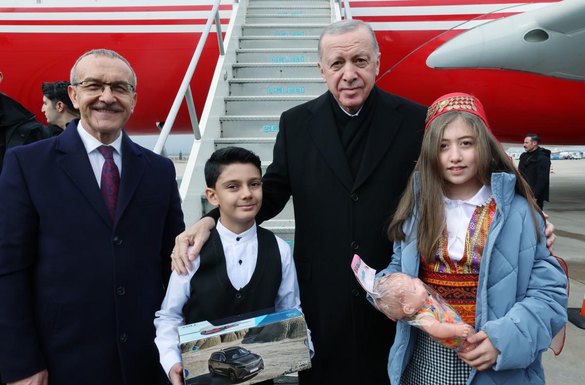 Cumhurbaşkanı ve AK Parti Genel Başkanı Erdoğan, Malatya'da