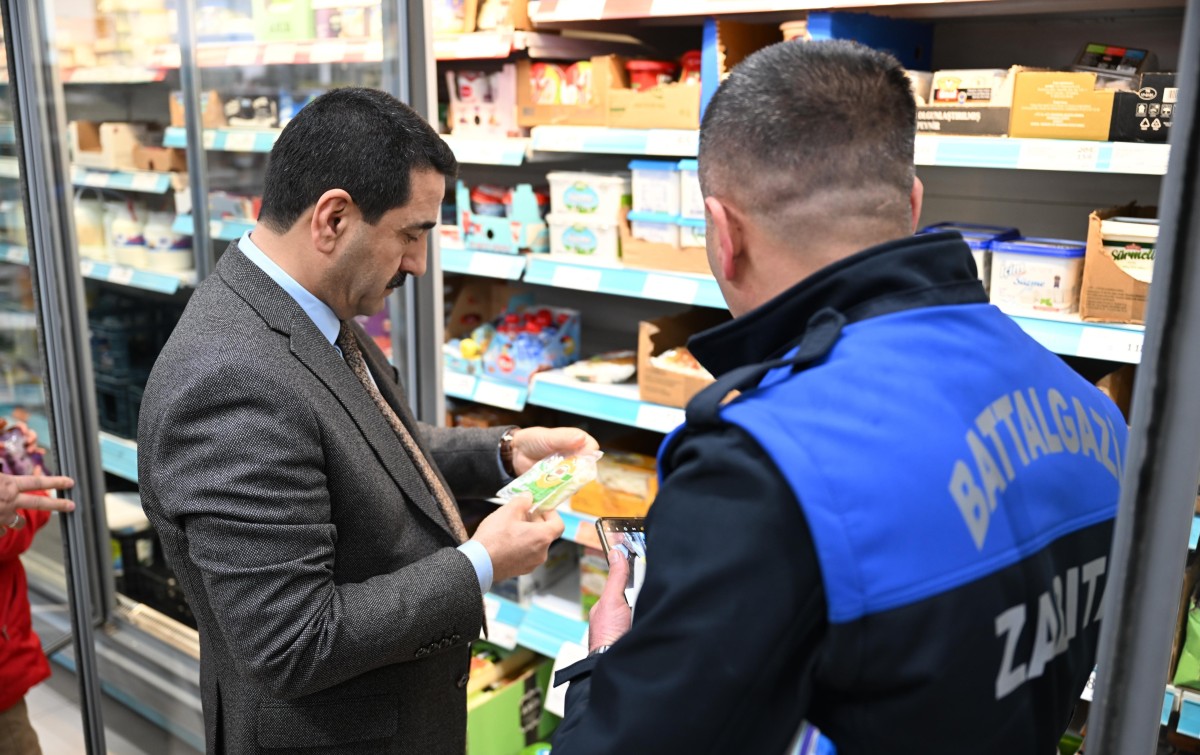 Battalgazi’de güvenli alışveriş için denetimler sürüyor