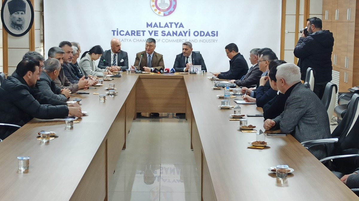 Malatya ve Çin arasında ticaret köprüsü kuruluyor