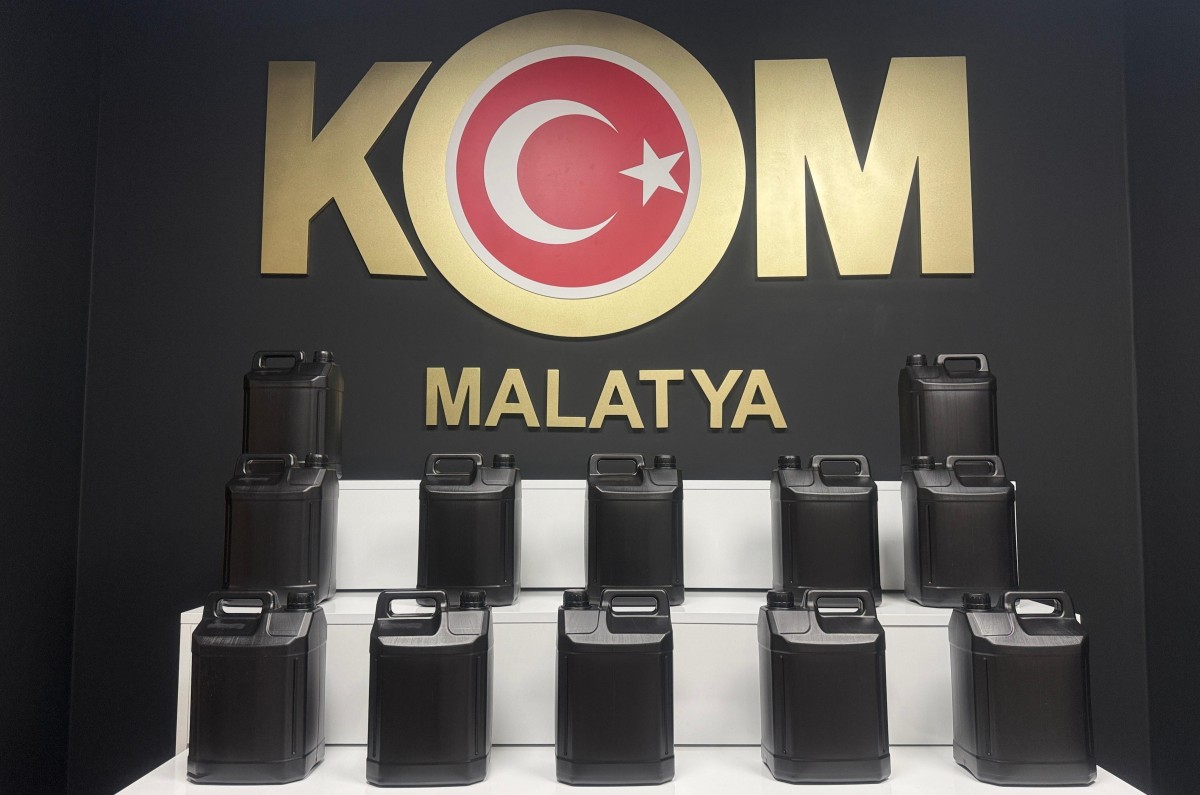 60 litre etil alkol ele geçirildi
