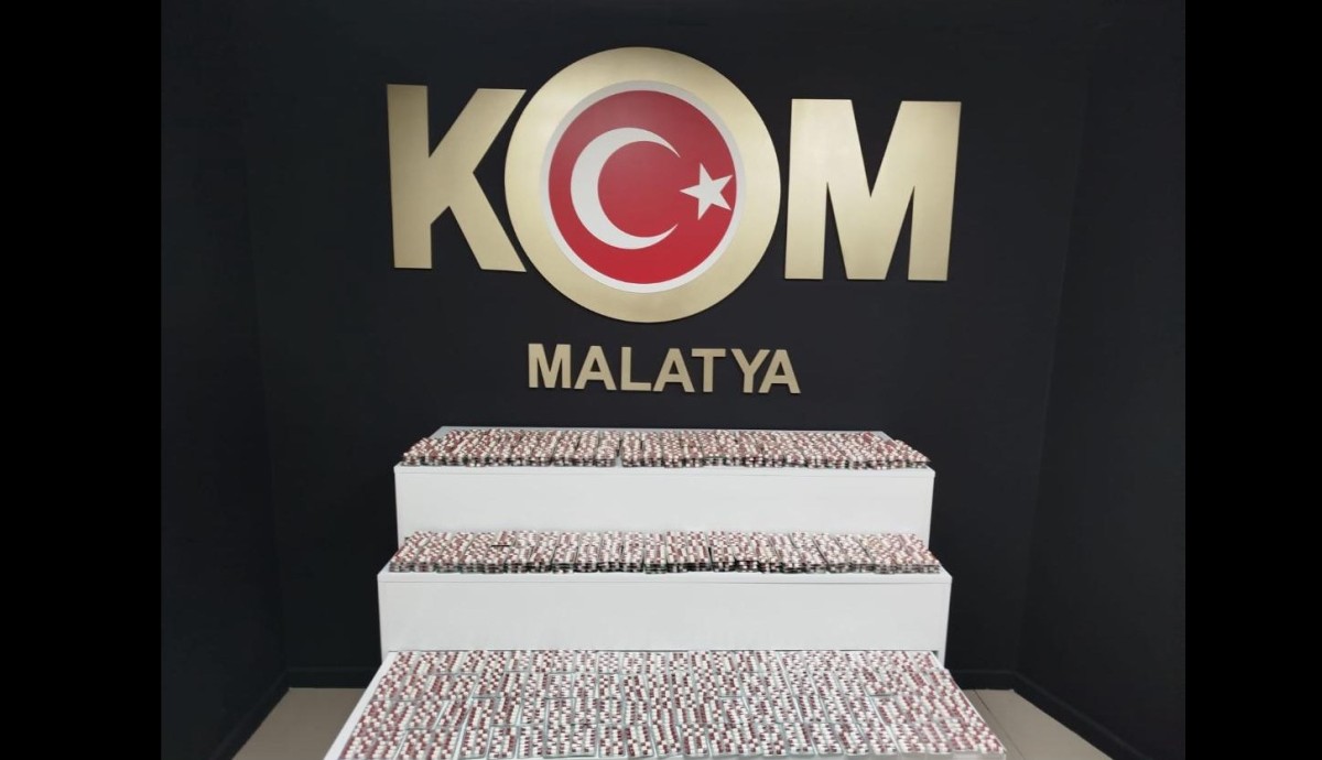 8 binin üzerinde sentetik hap ele geçirildi