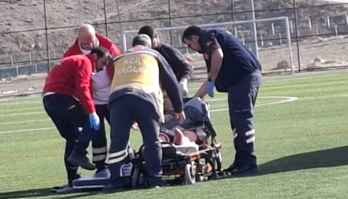 Darende'de beyin kanaması geçiren hastanın imdadına ambulans helikopter yetişti