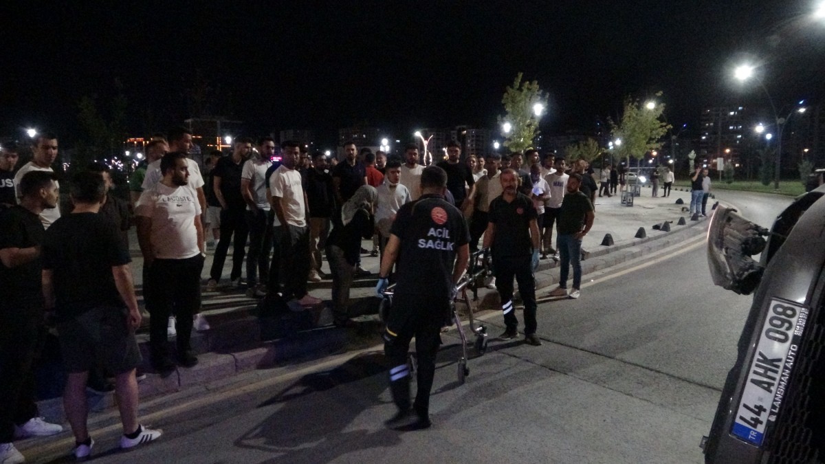 Kontrolden çıkan araç yan yattı: 1 yaralı