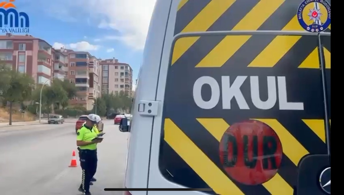 Okul servis araçlarına yönelik denetimler artırıldı
