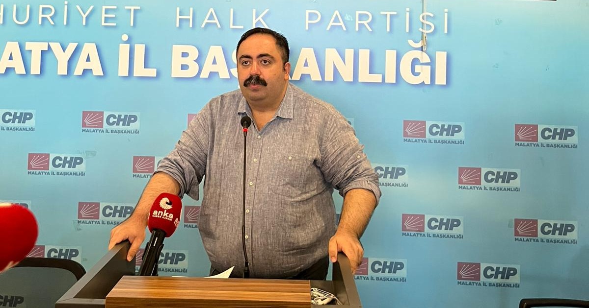 CHP Malatya İl Başkanı Barış Yıldız, açıklama