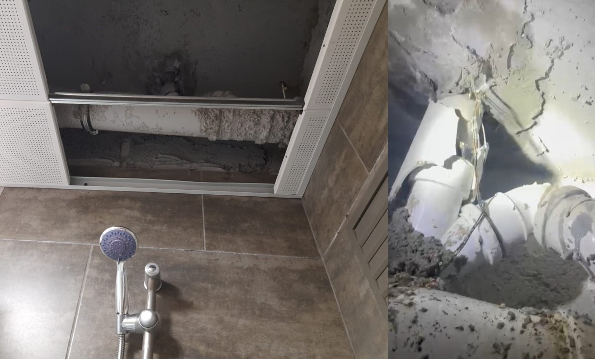 Yeşilyurt TOKİ’de Borular Patladı, Vatandaş Çaresiz