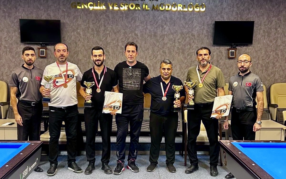 3. Bant Bilardo İl Seçmeleri Tamamlandı