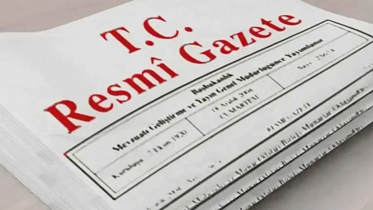 Resmi Gazete'de Bugün (28 Eylül 2025)