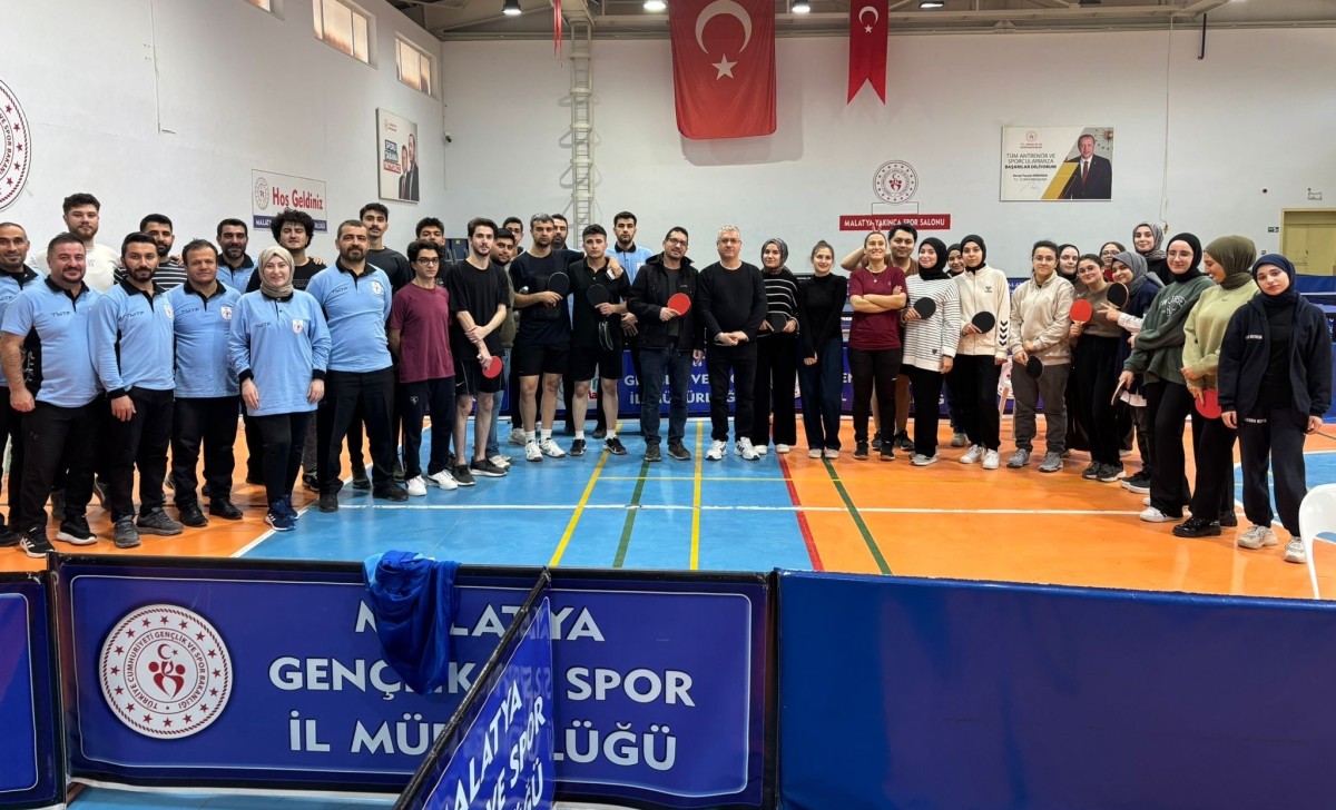 Malatya YURTLİG Masa Tenisi Şampiyonları Belli Oldu
